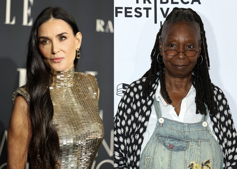 Demi Moore, Whoopi Goldberg