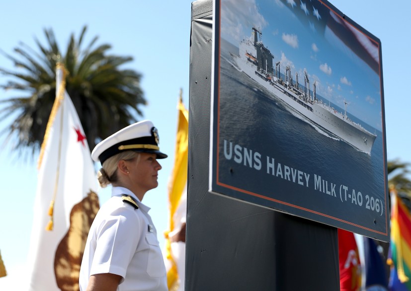 Harvey Milk Opera returns as Trump takes name off ship
