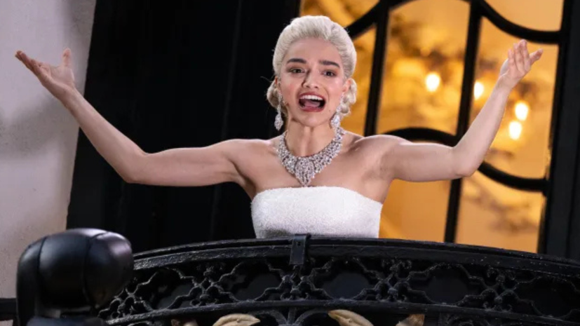 Rachel Zegler Evita London ANdrew Loyd Webber