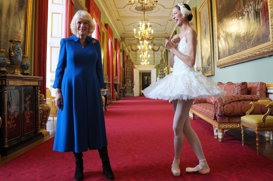 Queen Camilla ENglish National Ballet